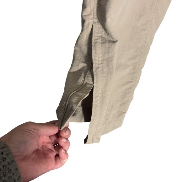 The North Face Mens Convertible Cargo Pants Beige Lightweight & Versatile Outdoo - Picture 6 of 14
